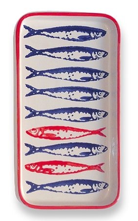 Travessa Pequena Sardinha Vermelha