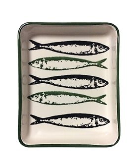 Travessa Mini Sardinha Verde