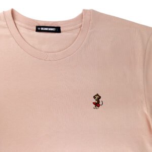 T-Shirt Unissexo Salmão, Fine Apple Monkey Watch