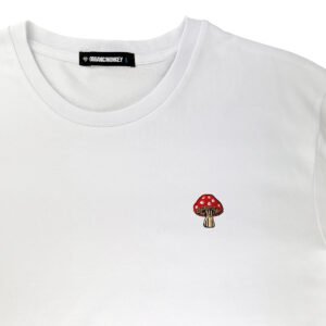 T-Shirt Unissexo Branca, Fungi