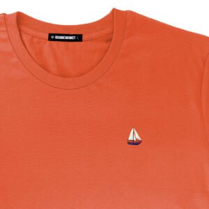 T-Shirt Unissexo  Laranja, Ship Happens
