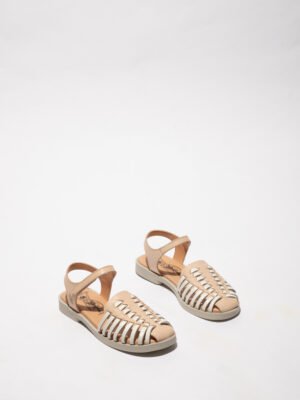 Sandálias AVAN Natural/Branco